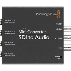 Преобразователь SDI, DVI, компонентное видео, HDMI Blackmagic Mini Converter - SDI to Audio