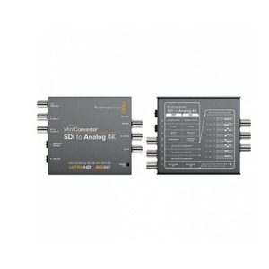 Преобразователь SDI, DVI, компонентное видео, HDMI Blackmagic Mini Converter - SDI to Analog 4K