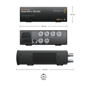 Преобразователь SDI, DVI, компонентное видео, HDMI Blackmagic Teranex Mini - Quad SDI to 12G-SDI