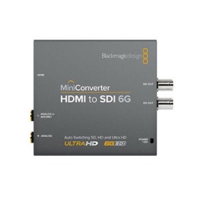 Преобразователь SDI, DVI, компонентное видео, HDMI Blackmagic Mini Converter - HDMI to SDI 6G