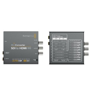 Преобразователь SDI, DVI, компонентное видео, HDMI Blackmagic Mini Converter - SDI to HDMI 6G
