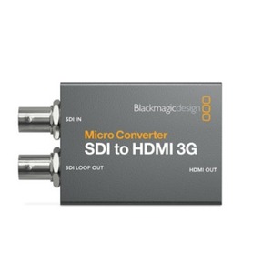 Преобразователь SDI, DVI, компонентное видео, HDMI Blackmagic Micro Converter SDI to HDMI 3G wPSU