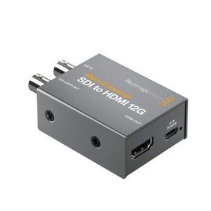Преобразователь SDI, DVI, компонентное видео, HDMI Blackmagic Micro Converter SDI to HDMI 12G PSU
