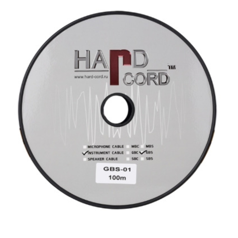 Кабель микрофонный на катушках HardCord GBS-01 100.0m