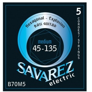 Струны для бас-гитары Savarez B70M5