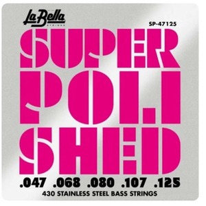 Струны для бас-гитары La Bella SP-47125