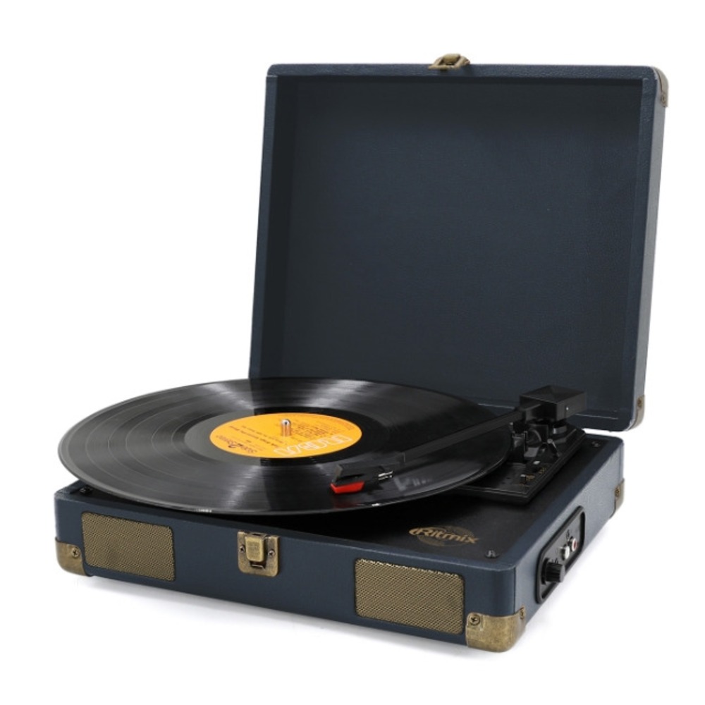 Проигрыватель винила Ritmix LP-100 Dark Blue