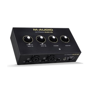 Внешняя звуковая карта с USB M-Audio M-Track Duo HD