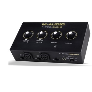 Внешняя звуковая карта с USB M-Audio M-Track Duo HD