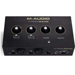 Внешняя звуковая карта с USB M-Audio M-Track Duo HD