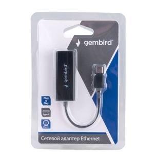 Переходник USB - Ethernet Gembird NIC-U10