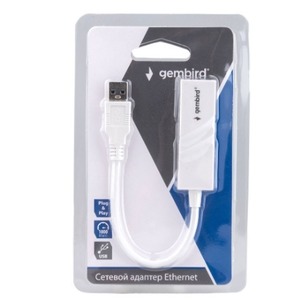 Переходник USB - Ethernet Gembird NIC-U11