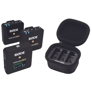 Радиосистема на два микрофона Rode комплект Wireless GO II + CHARGING CASE