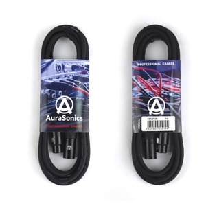 Кабель аудио 1xXLR - 1xXLR AuraSonics XMXF-1B 1.0m