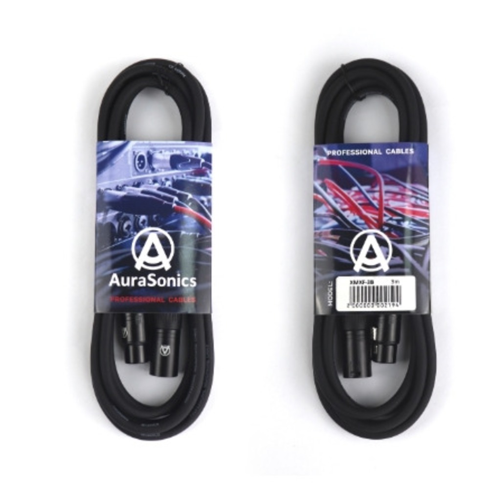 Кабель аудио 1xXLR - 1xXLR AuraSonics XMXF-20B 20.0m