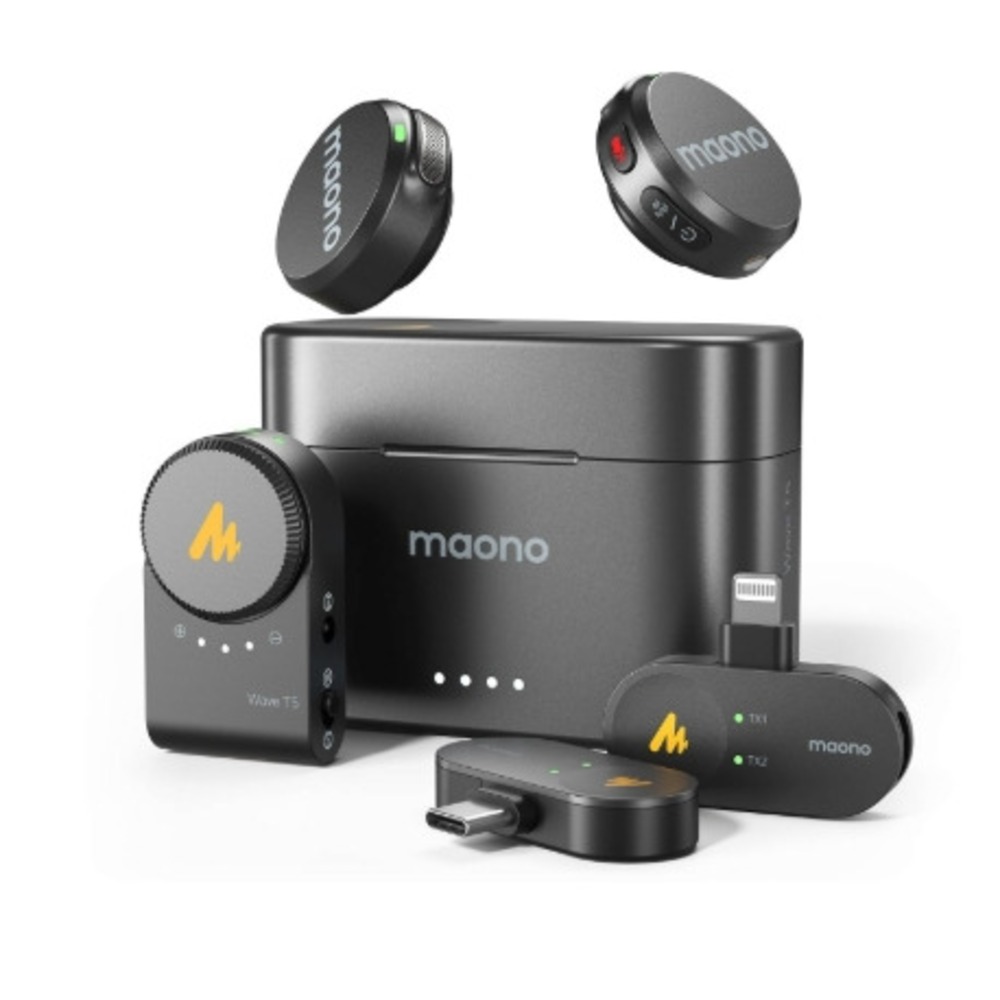 Накамерная радиосистема Maono WAVE T5 COMBO WM650 PA3