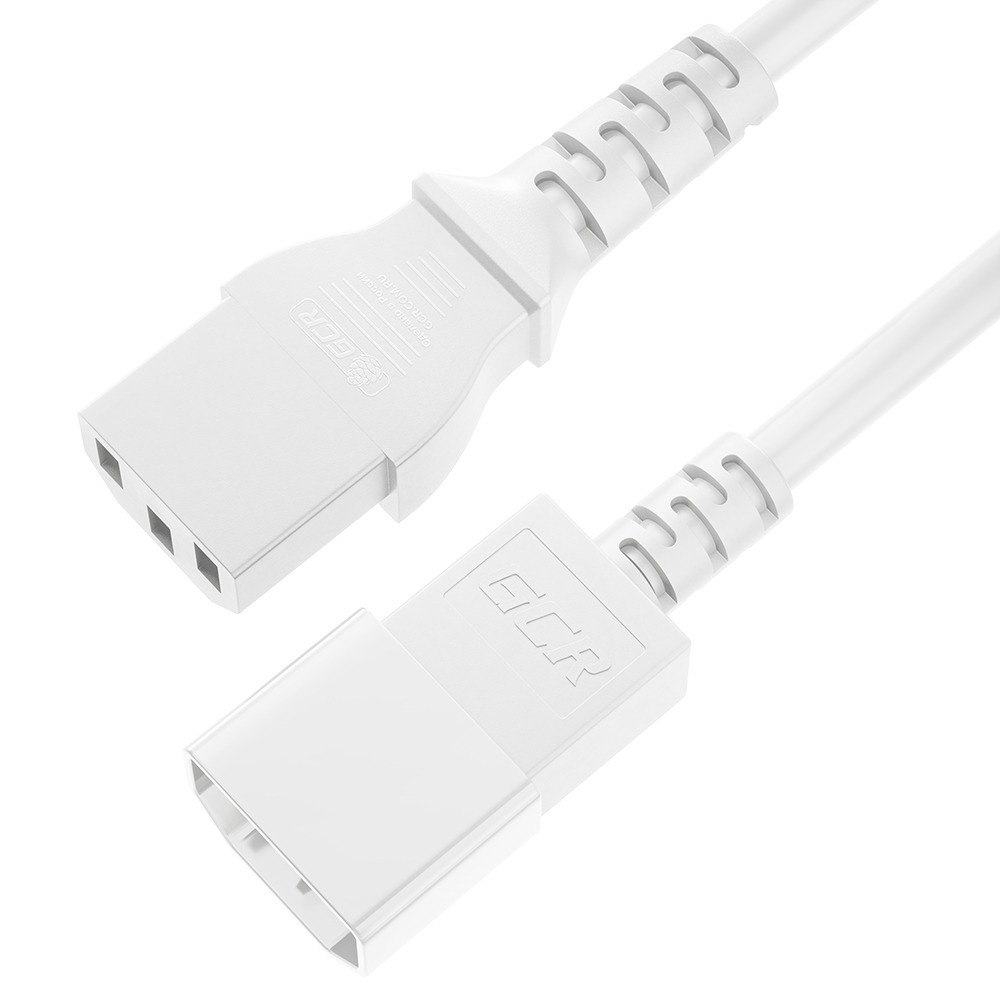 Кабель силовой IEC C14 - IEC C13 Greenconnect GCR-57623 0.5m