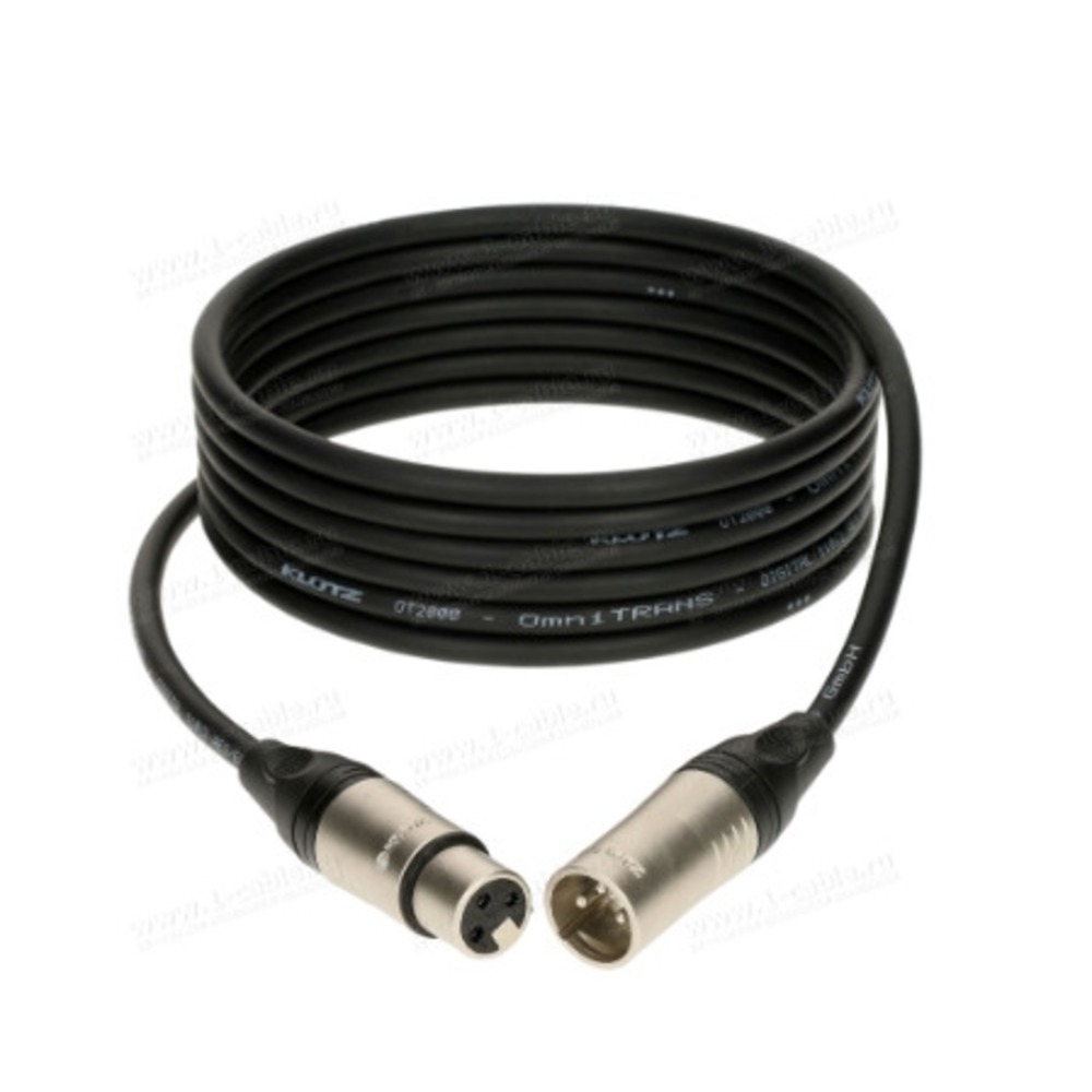 Кабель аудио 1xXLR - 1xXLR KLOTZ D2-3X1K1-10.0 10.0m