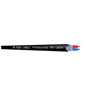 Кабель DMX на метраж FEBY CABLE FC022BK-100 100.0m