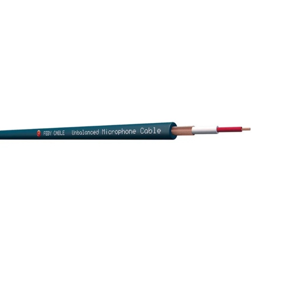 Кабель микрофонный на катушках FEBY CABLE FC122BK-50 50.0m