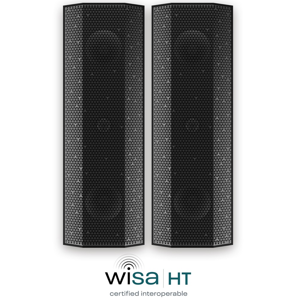 Настенная акустика Lithe Audio IO1 Wi-Fi - WISA black (06810W)