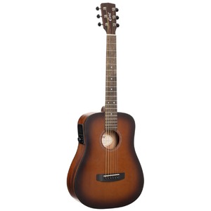 Электроакустическая гитара Cort Earth-GO-OPBB-WBAG