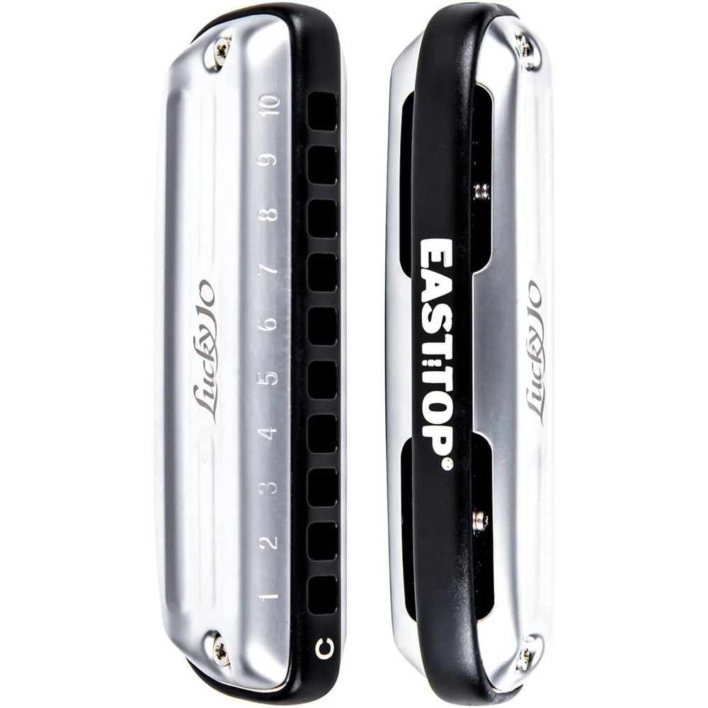 Губная гармошка Easttop LUCKY 10 BLACK COMB