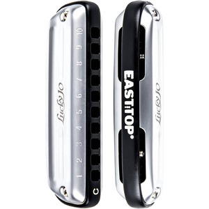 Губная гармошка Easttop LUCKY 10 BLACK COMB