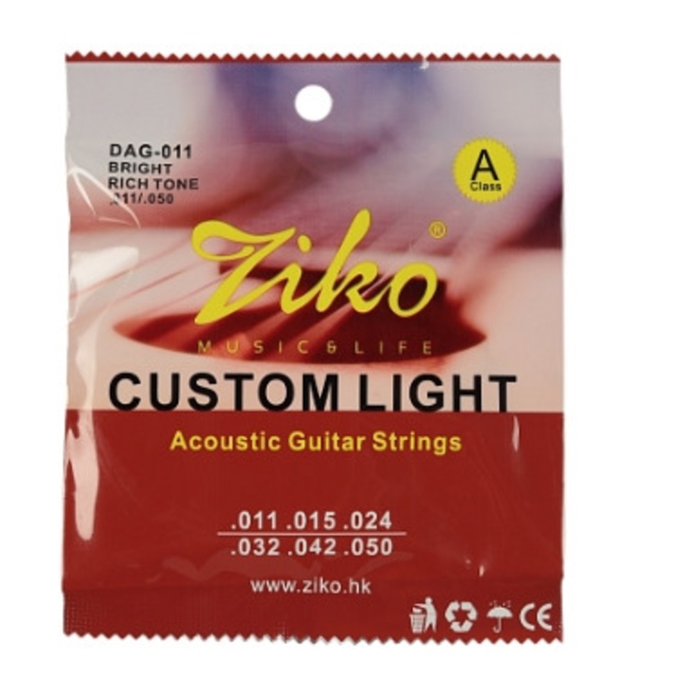 Комплект струн для акустической гитары Ziko DAG-011