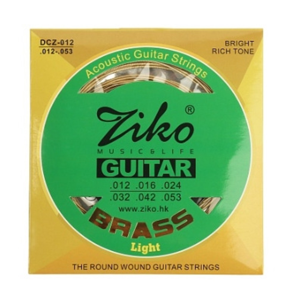 Комплект струн для акустической гитары Ziko DCZ-012