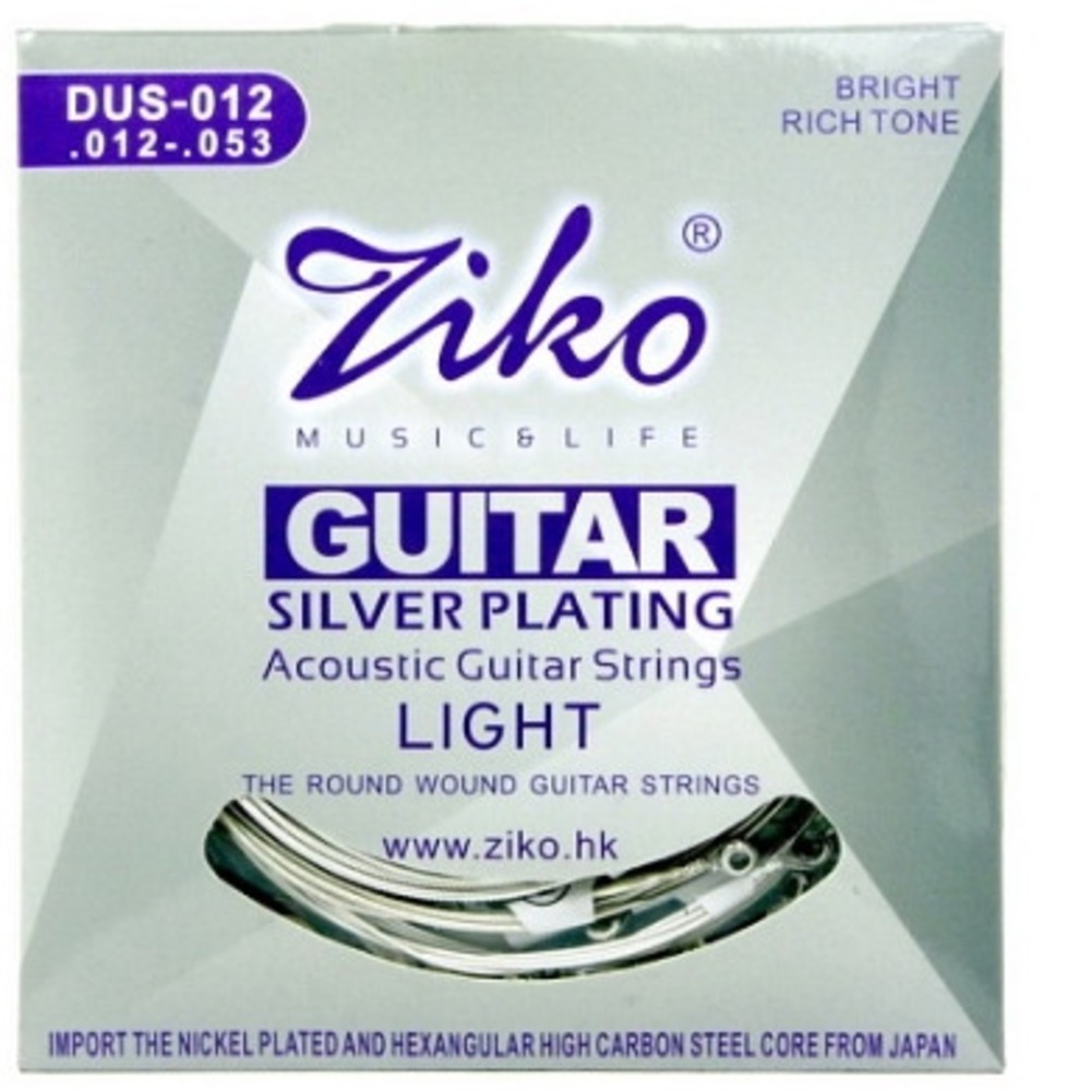 Комплект струн для акустической гитары Ziko DUS-012
