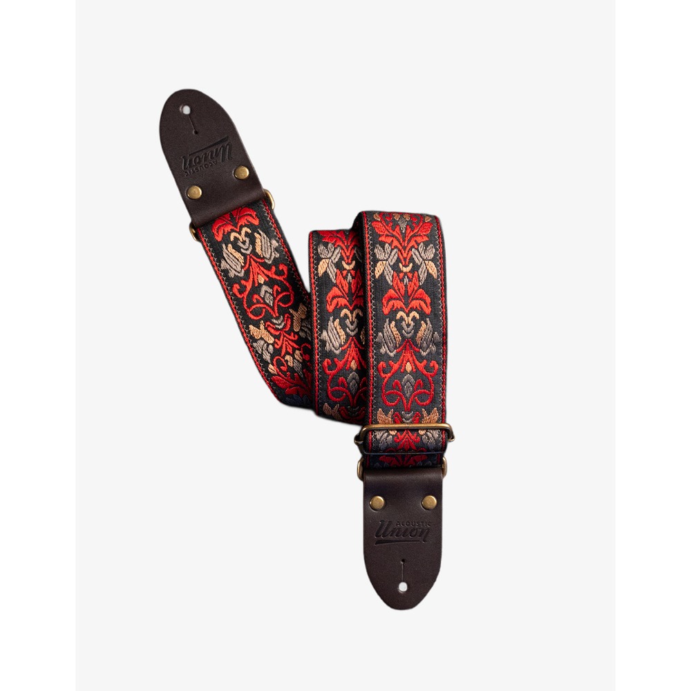 Ремень для гитары Acoustic Union Jacquard Ember