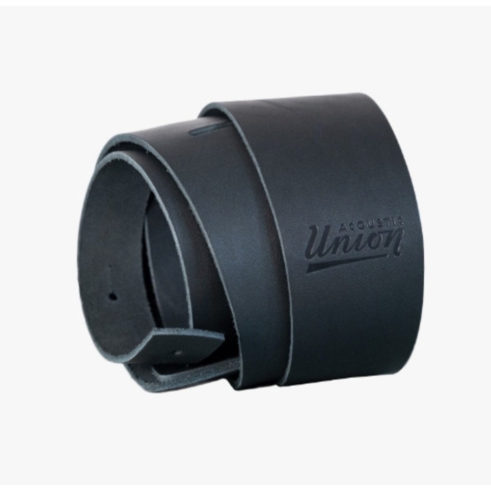 Ремень для гитары Acoustic Union Leather Classic 75 Black