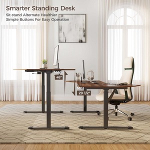 Стол компьютерный с электроприводом Eureka ERK-EDI-FS-WN