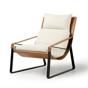 Кожаное кресло Eureka ERK-LC03-DBW