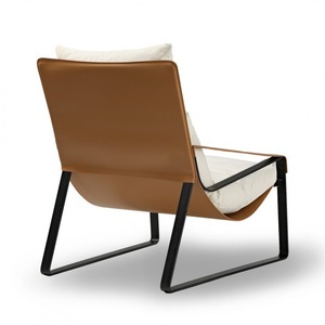 Кожаное кресло Eureka ERK-LC03-DBW