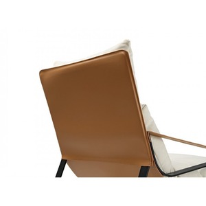 Кожаное кресло Eureka ERK-LC03-DBW