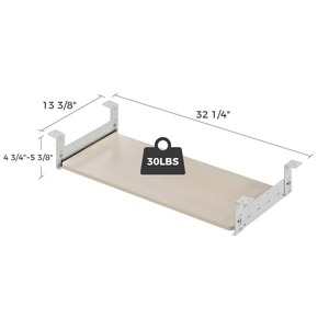 Выдвижная полка для клавиатуры Eureka ERK-POK01-MW