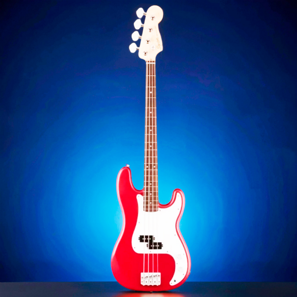 Бас-гитара Fender SQUIER DEBUT Precision Bass LRL DKR