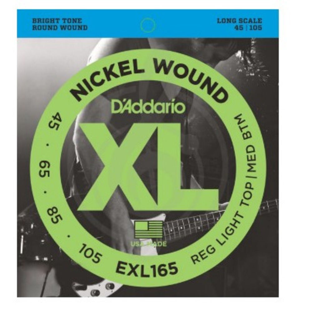 Струны для бас-гитары DAddario EXL165 XL