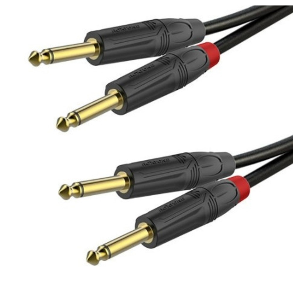 Кабель аудио 2xJack - 2xJack Roxtone PACC210/0,6 0.6m