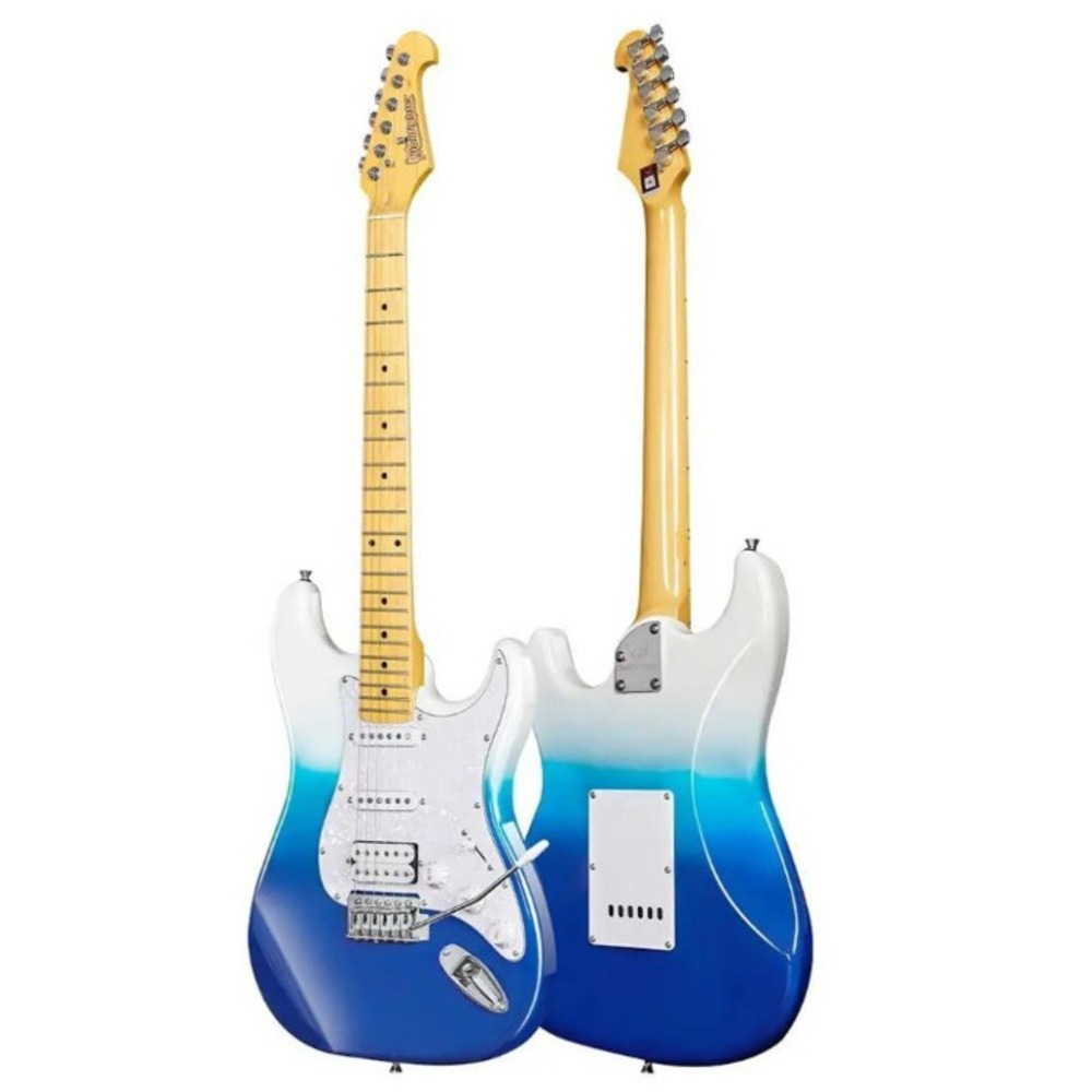 Электрогитара BULLFIGHTER D-130 New Style With bag White Blue