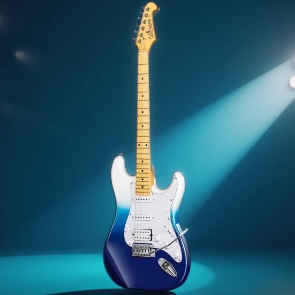 Электрогитара 6 струн Bullfighter D-130 New Style White Blue