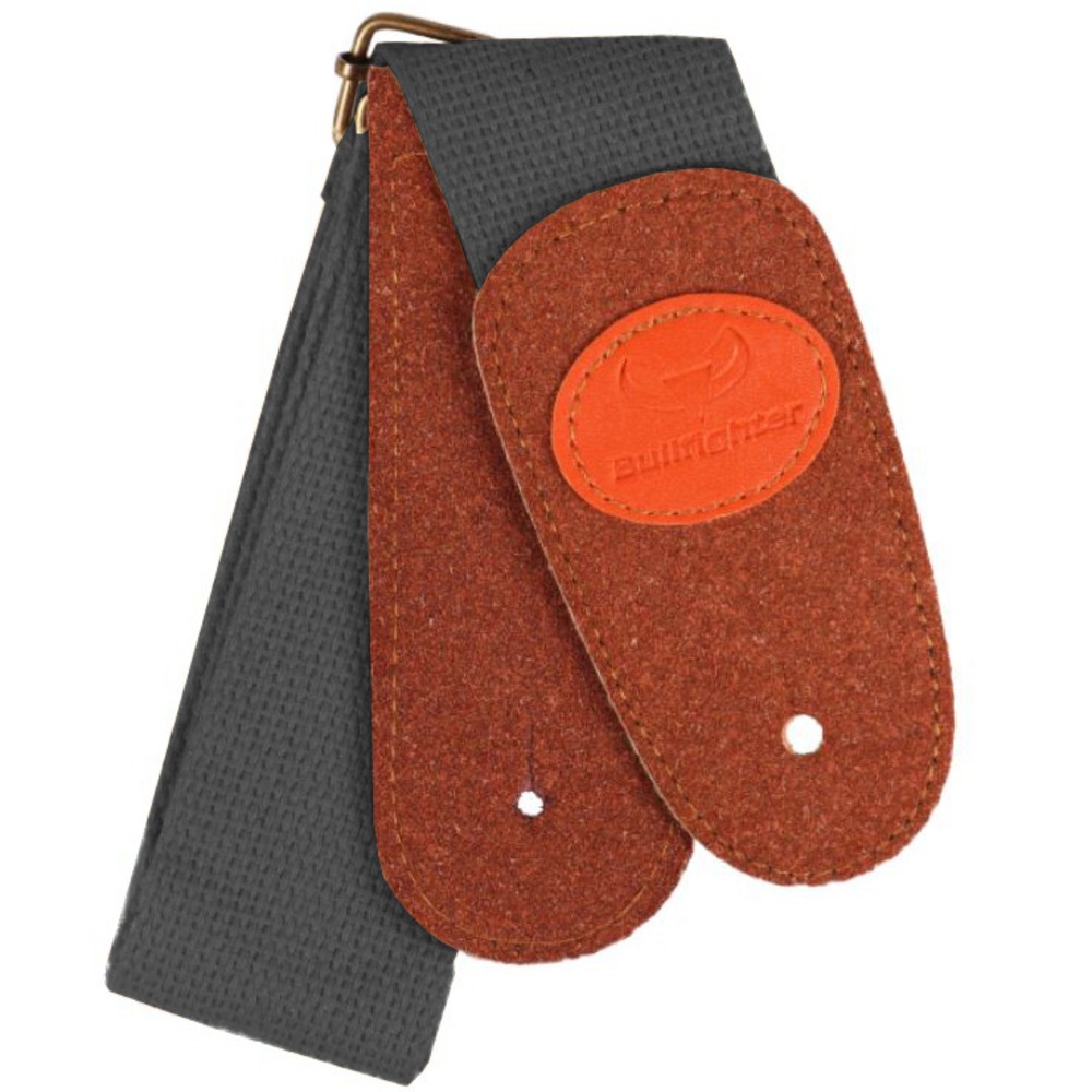 Ремень для гитары Bullfighter Ремень гитарный черный