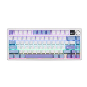 Клавиатура игровая AULA F75MAX Light Blue-White-Purple Reaper Swithes