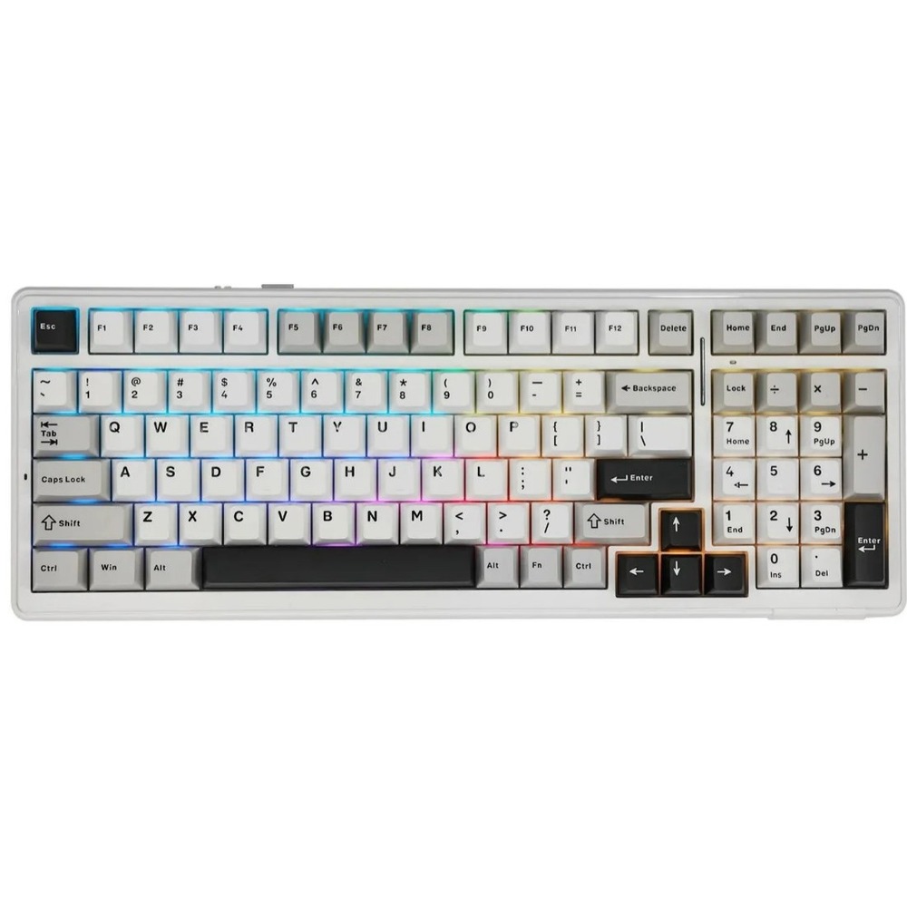 Клавиатура игровая AULA F99 Gray-White-Dark Gray Reaper Switches