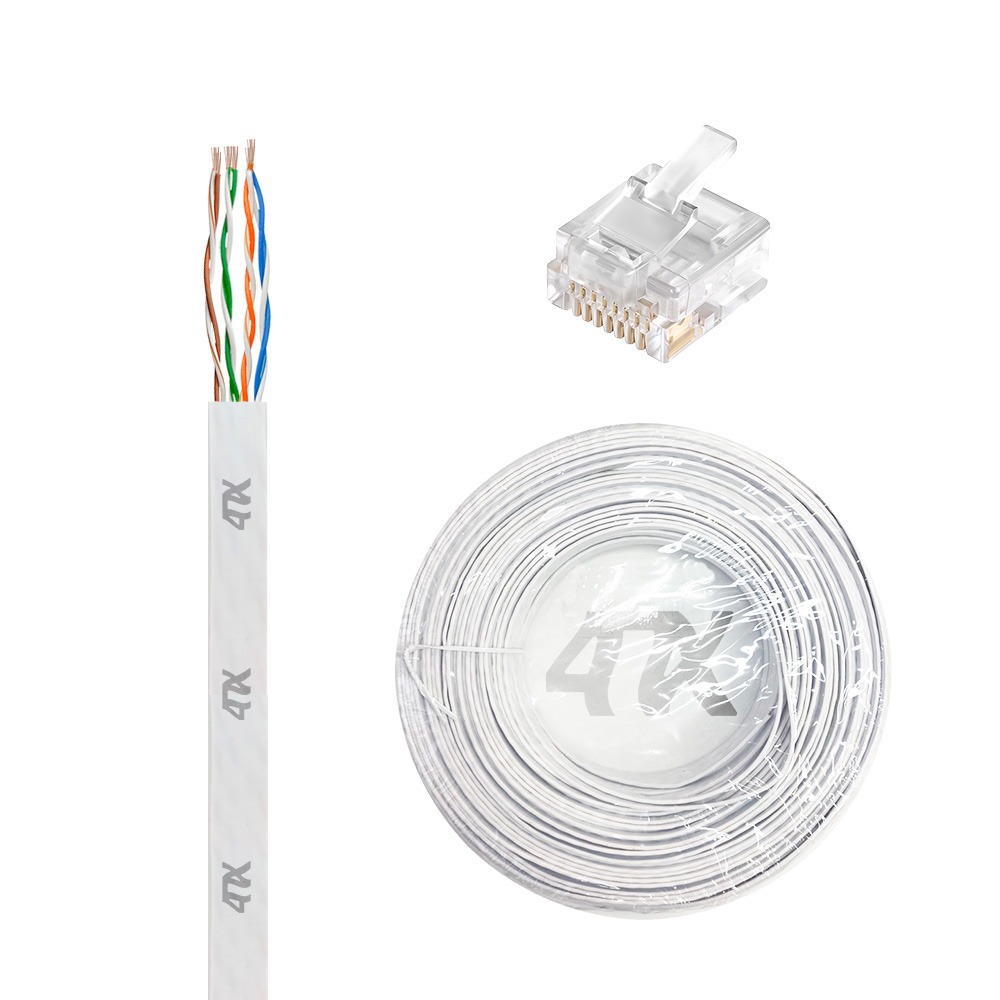 Кабель LAN витая пара 4PH R90391 50.0m