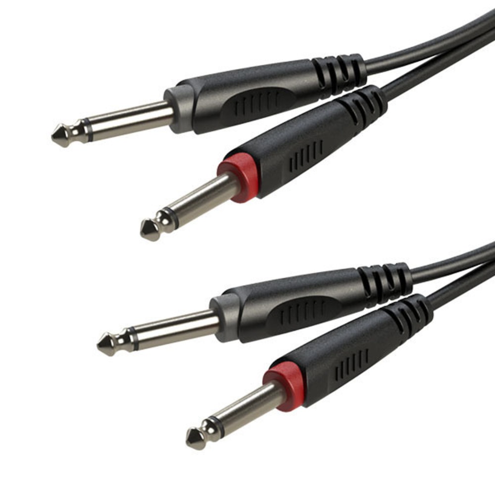 Кабель аудио 2xJack - 2xJack Roxtone SACC100/2 2.0m