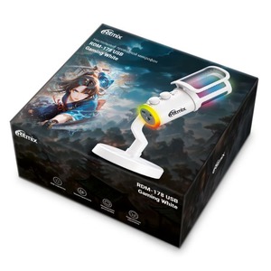 USB микрофон Ritmix RDM-178 USB Gaming White