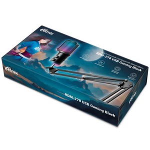 USB микрофон Ritmix RDM-278 USB Gaming Black